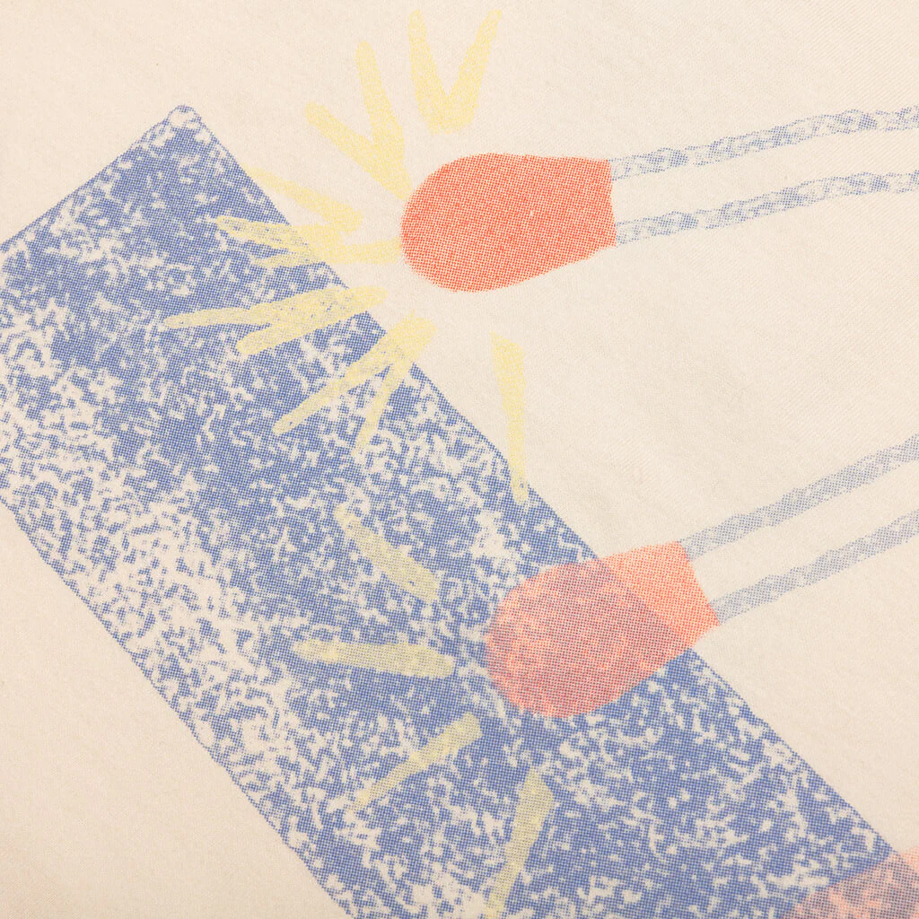 B-Summer HTG Match Box S/S Tee - White - Image 5
