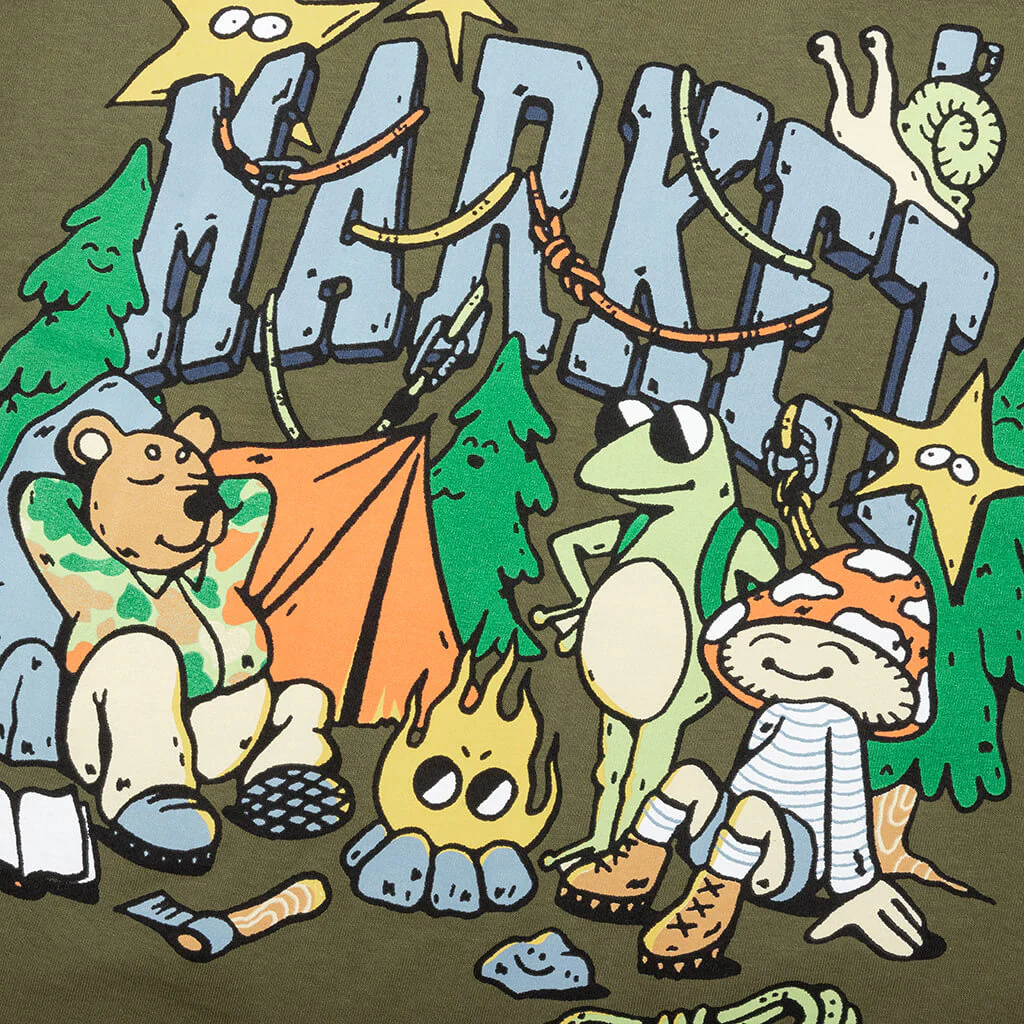 Backcountry Buds T-Shirt - Kelp - Image 3