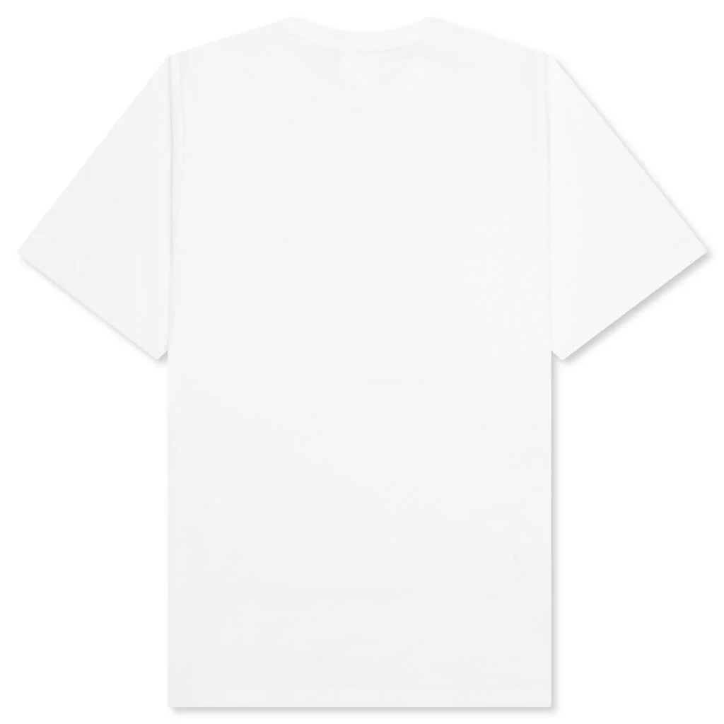 Bape Check College Tee - White - Image 2
