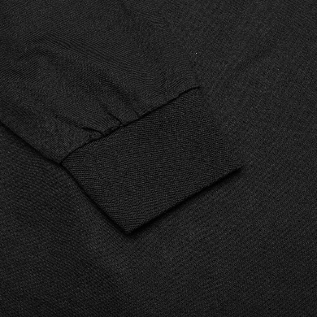 Basic Stussy L/S Tee - Black - Image 5