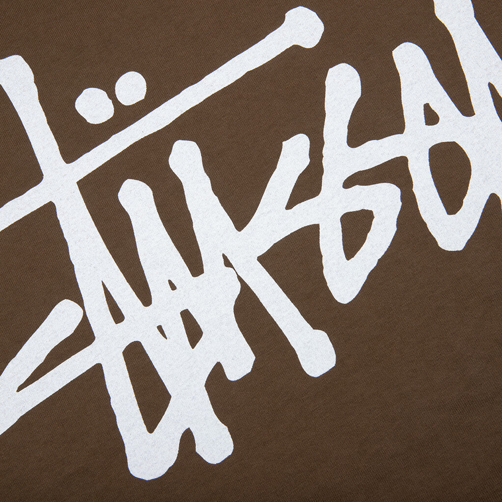 Basic Stussy Pigment Dyed Tee - Brown - Image 4