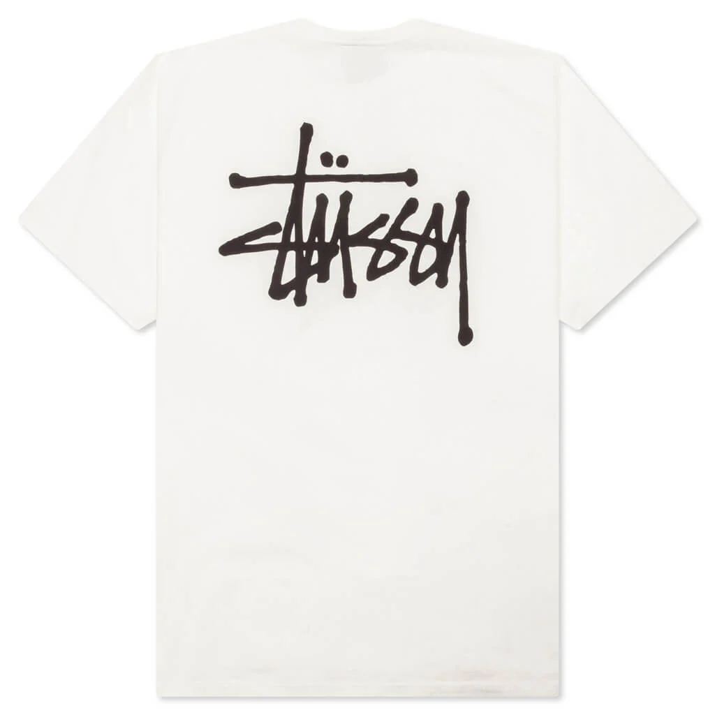 Basic Stussy Pigment Dyed Tee - Natural - Image 2
