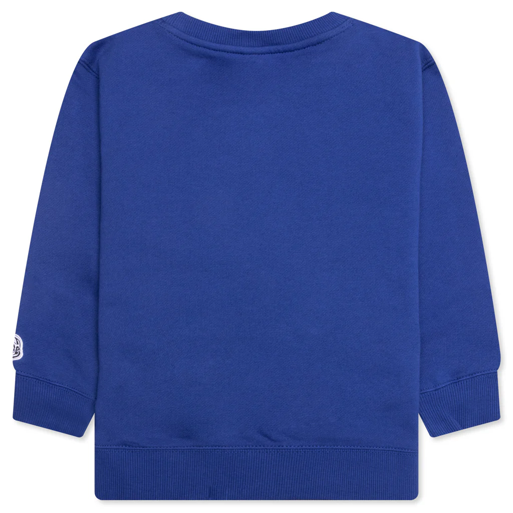 Kids BB Lift Off Crew - Monaco Blue - Image 2