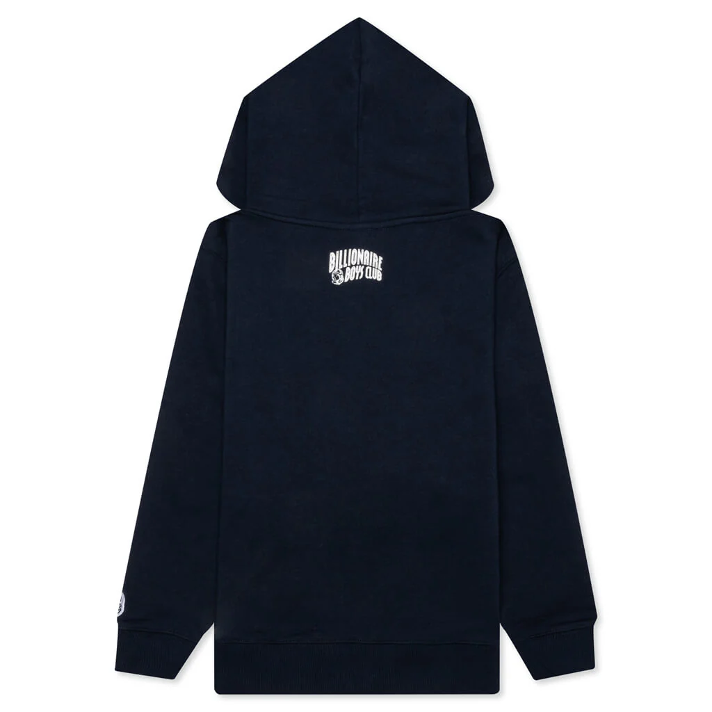 Kids BB Talk Pullover Hoodie - Navy Blazer - Image 2