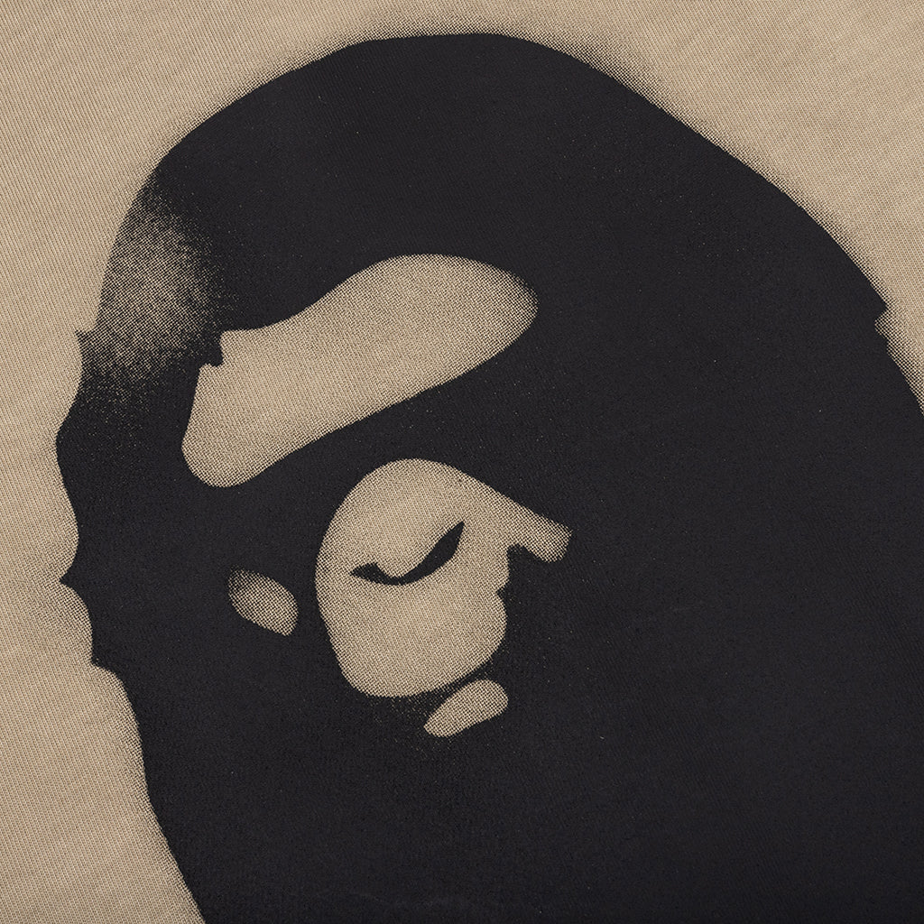 Spray Ape Head Tee - Beige - Image 3