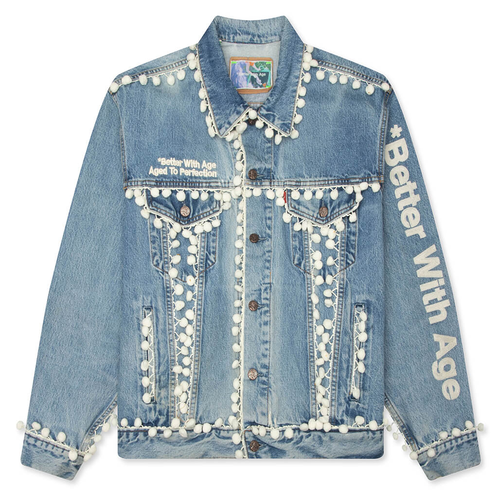 Ballroom Trucker Jacket - Indigo