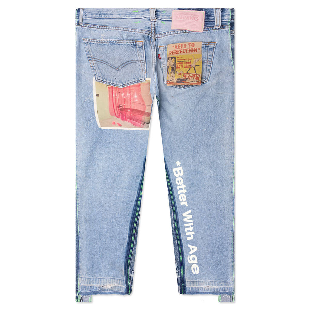 Fleetwood Triple-Wide Denim - Indigo - Image 2