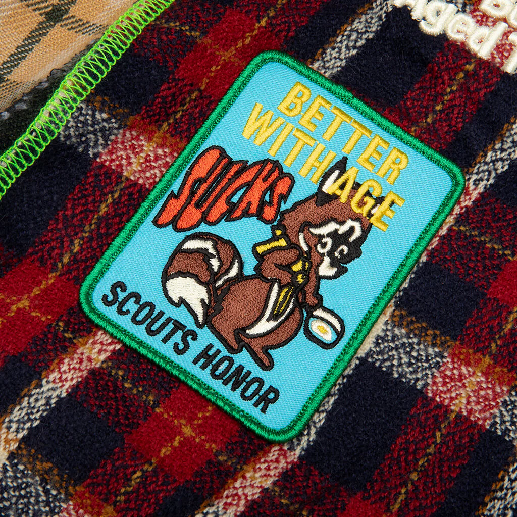Gentlemen's 3 Panel Flannel - Assorted - Image 4