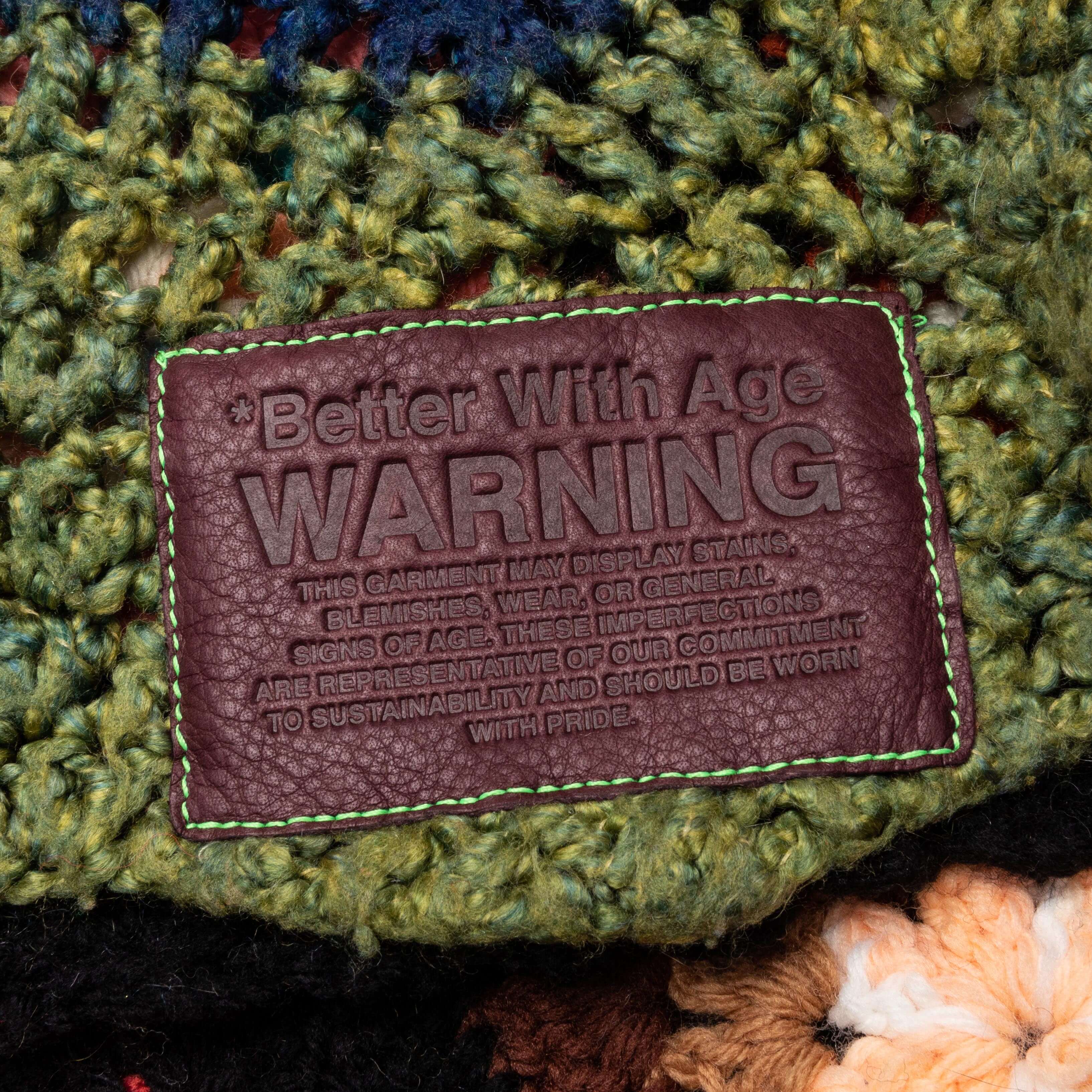 Nonna's Hand Knit Hoodie - Multi - Image 5