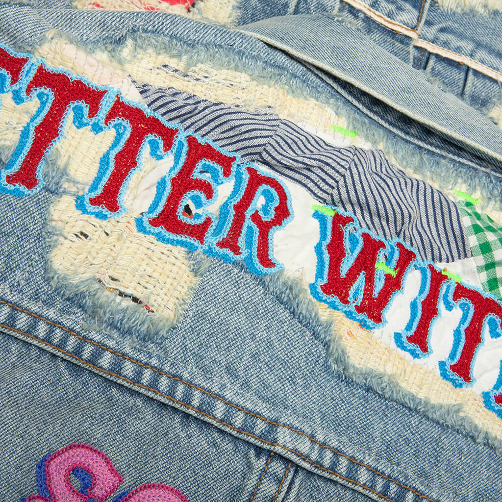 Repair Type 2 Denim Jacket - Indigo - Image 5