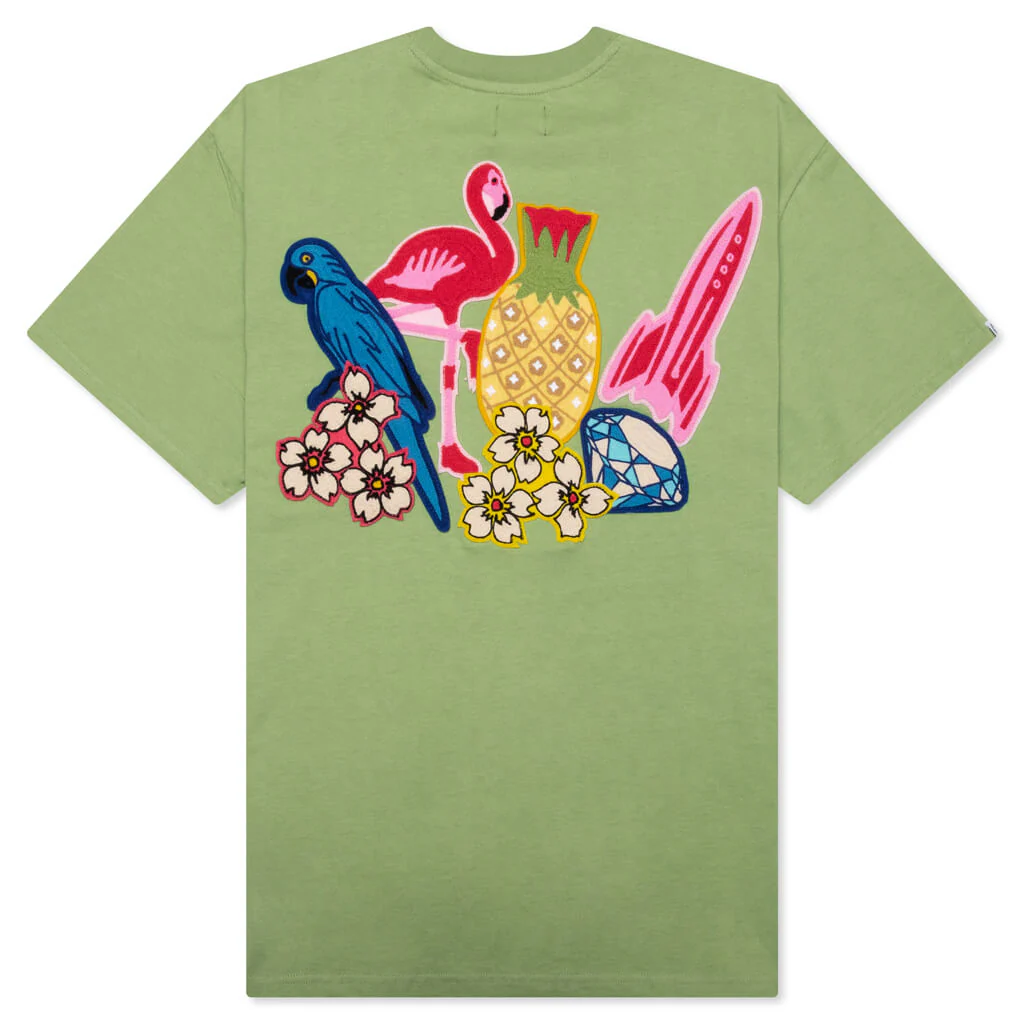 BB Arch S/S Knit - Green Tea - Image 2