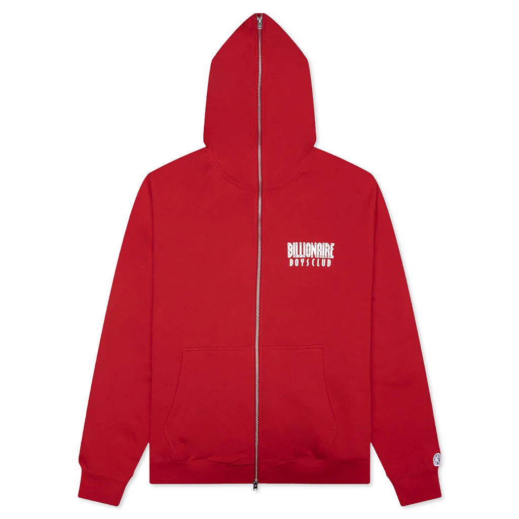 Astro Zip Hoodie - Red