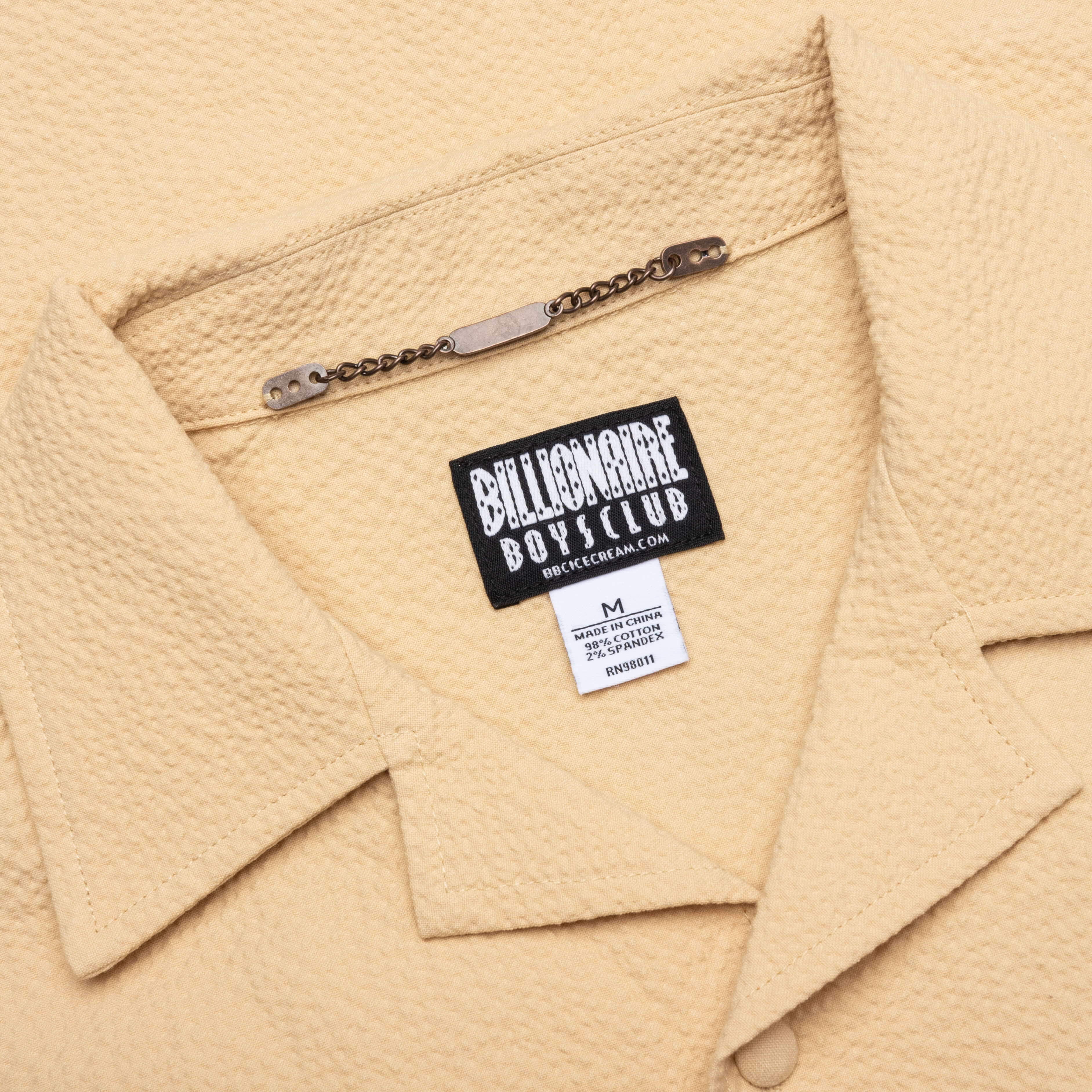 BB Cabana SS Woven - Beige - Image 3