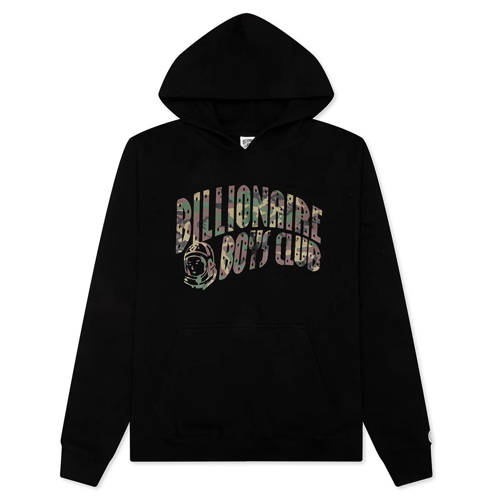 Camo Hoodie - Black