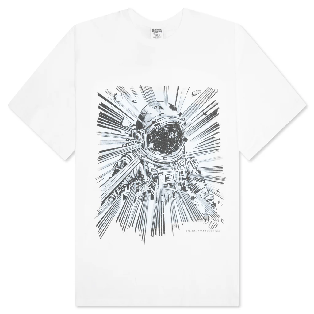 BB Explode S/S Tee - White