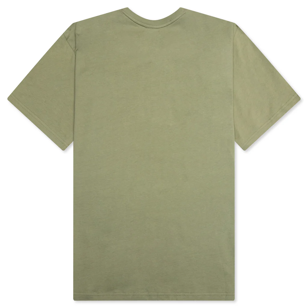 BB Linework S/S Knit - Oil Green - Image 2