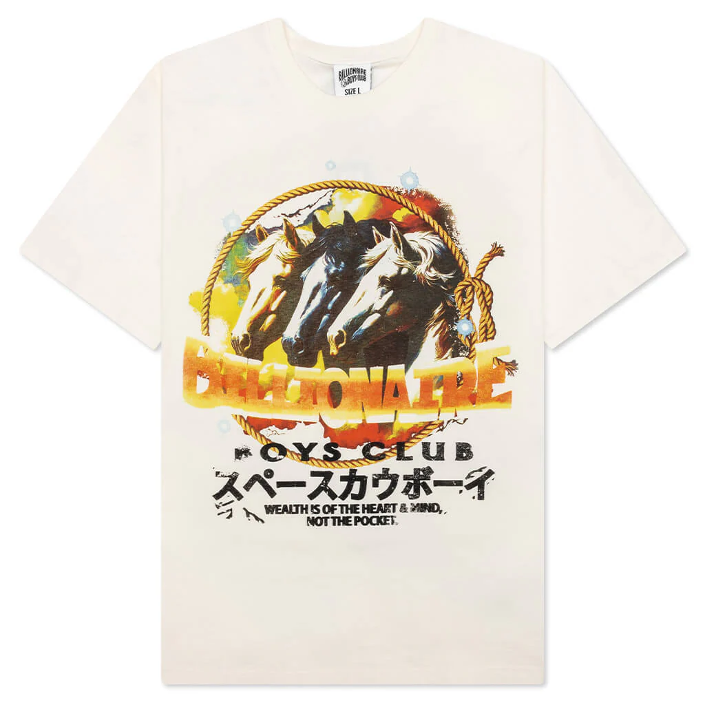 BB Wild S/S Knit - Whisper White