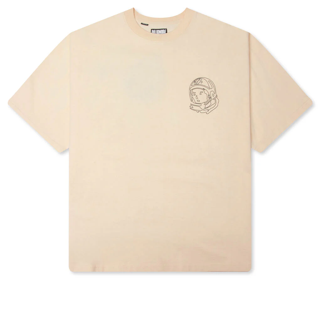 Faded Helmet S/S Knit Tee - Ecru