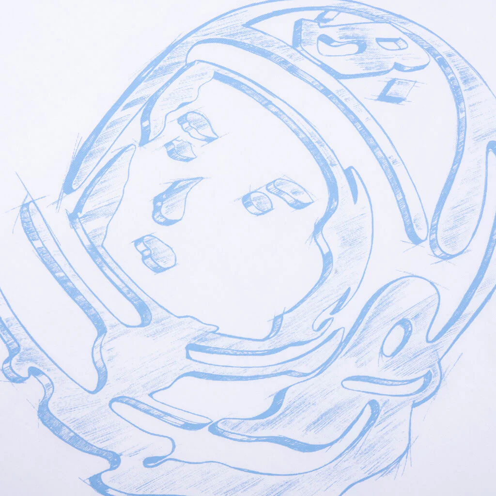 Helmet Sketch S/S Tee - White - Image 3