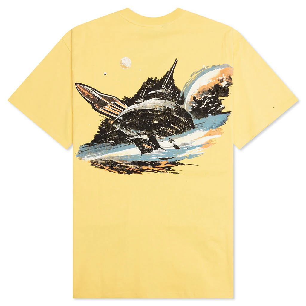 Space Runner S/S Knit Oversized Fit Shirt - Yarrow - Image 2