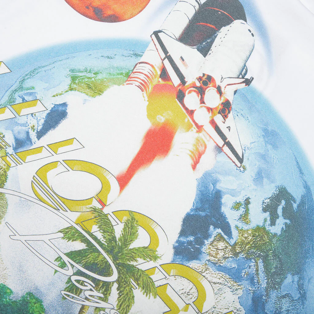 Waterfalls S/S Knit Tee - White - Image 3