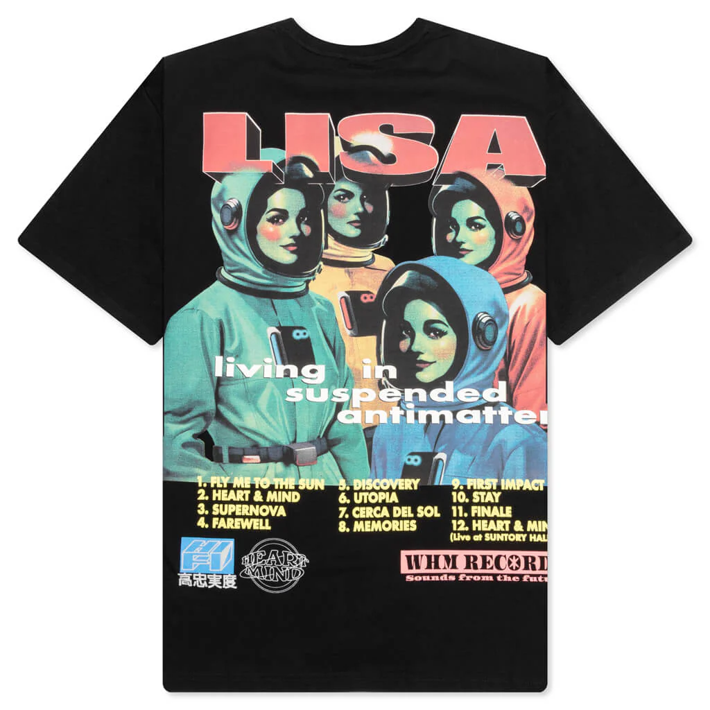 Whim Records S/S Tee - Black - Image 2