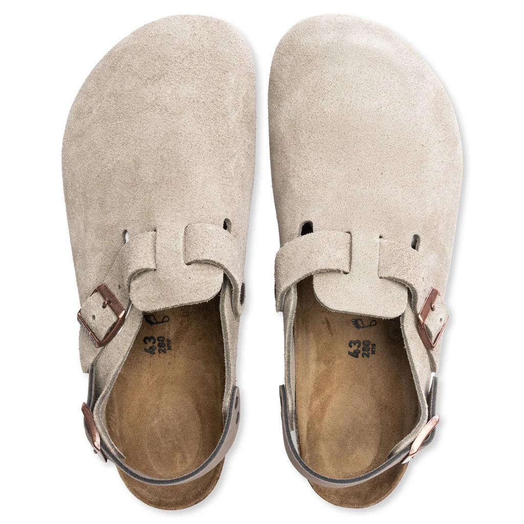 Wide Tokio Suede Leather - Taupe - Image 4
