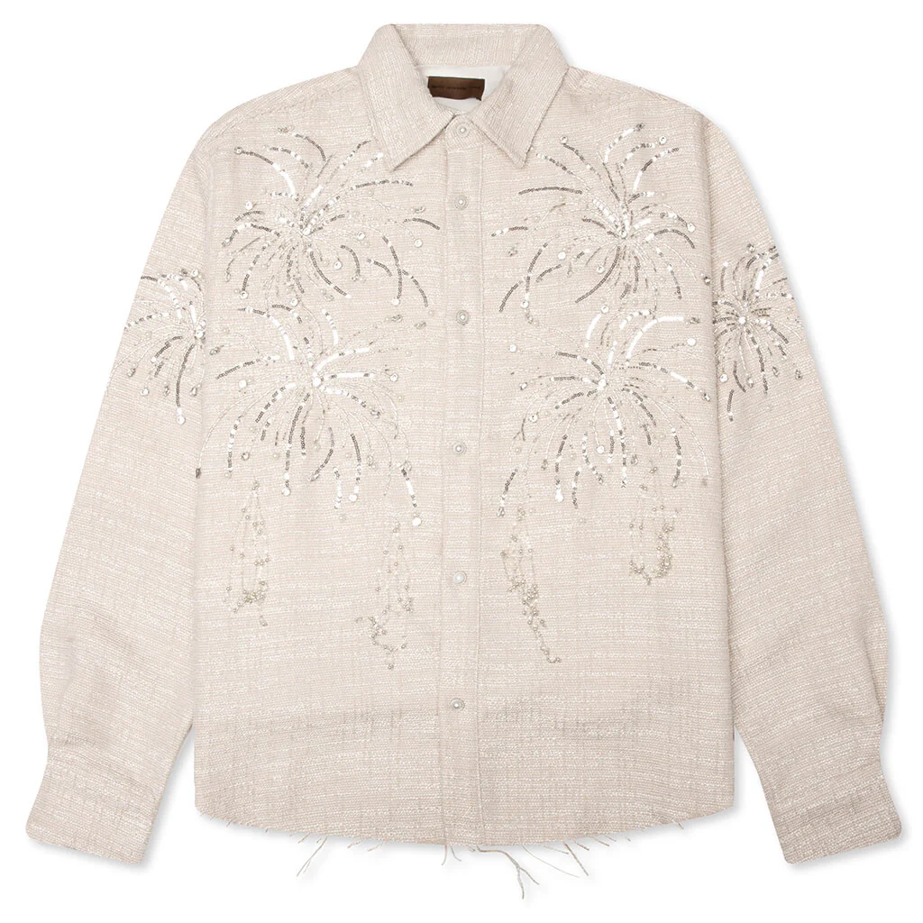 Fireworks Shirt - Beige