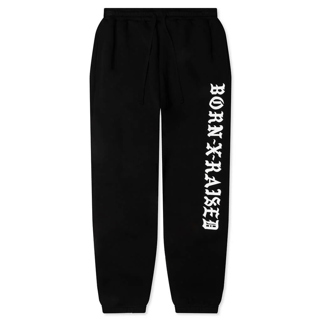 BxR Standard Sweatpants - Black