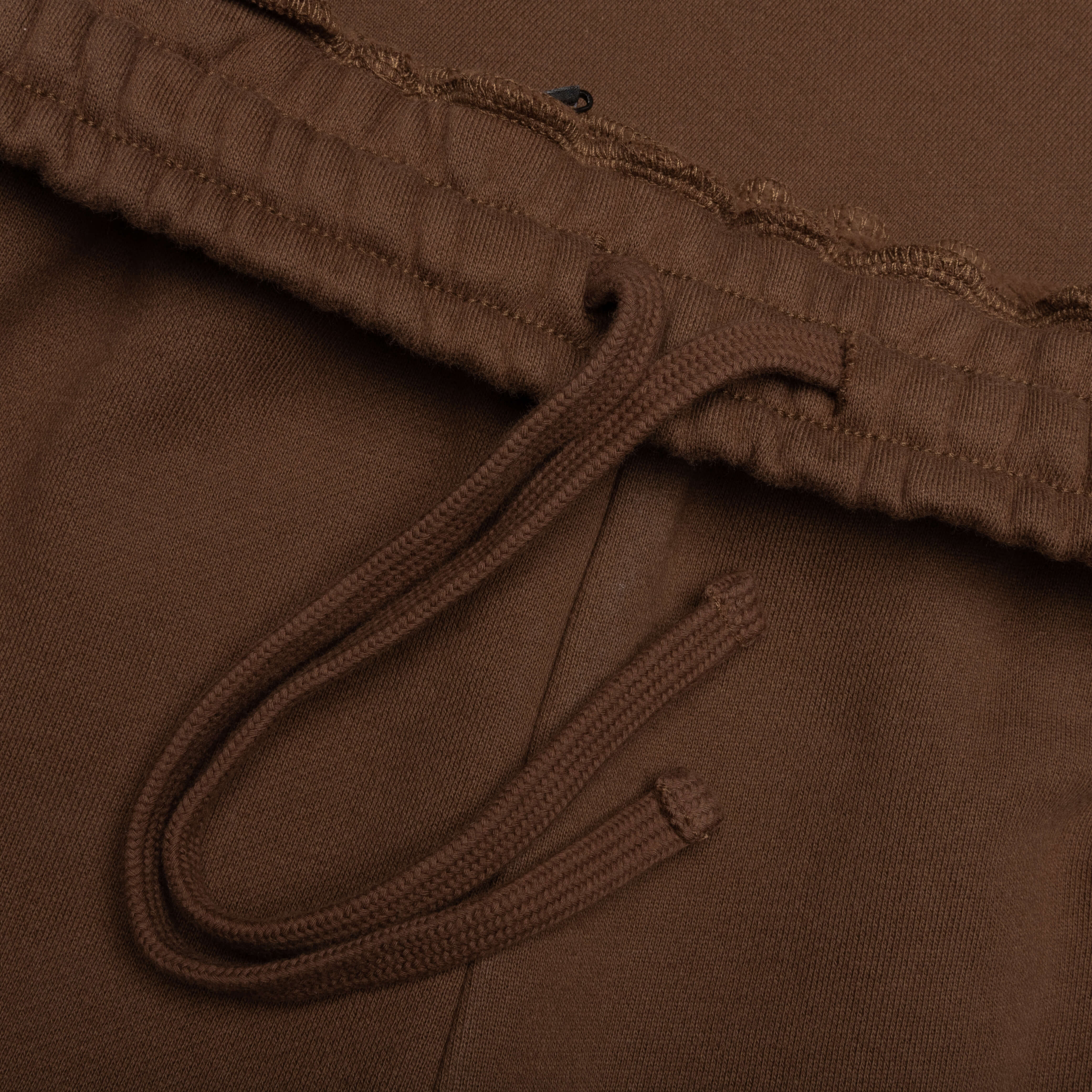 Embroidered Sweatpants - Walnut W/ Cream - Image 3