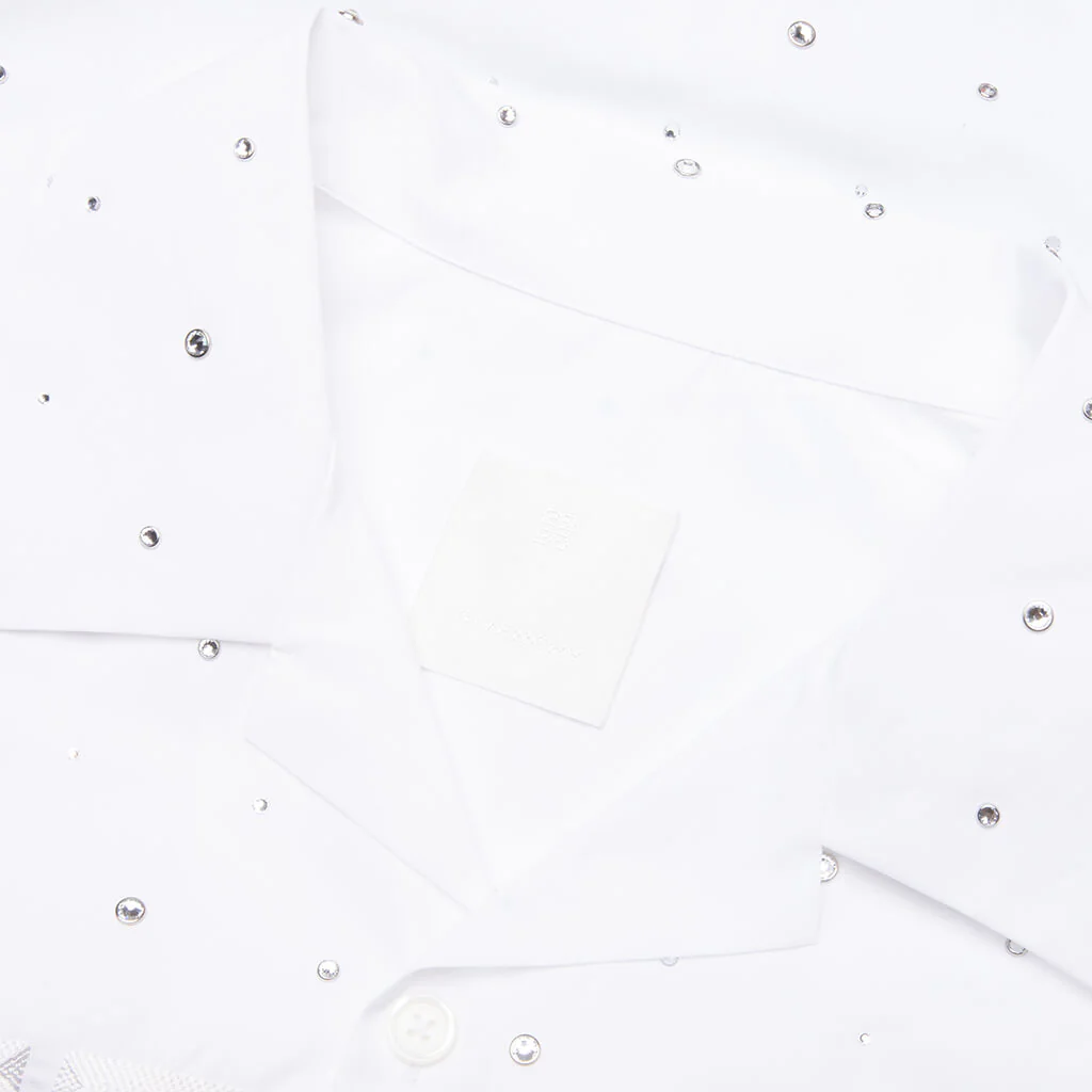Boxy Fit S/S Shirt - White - Image 6