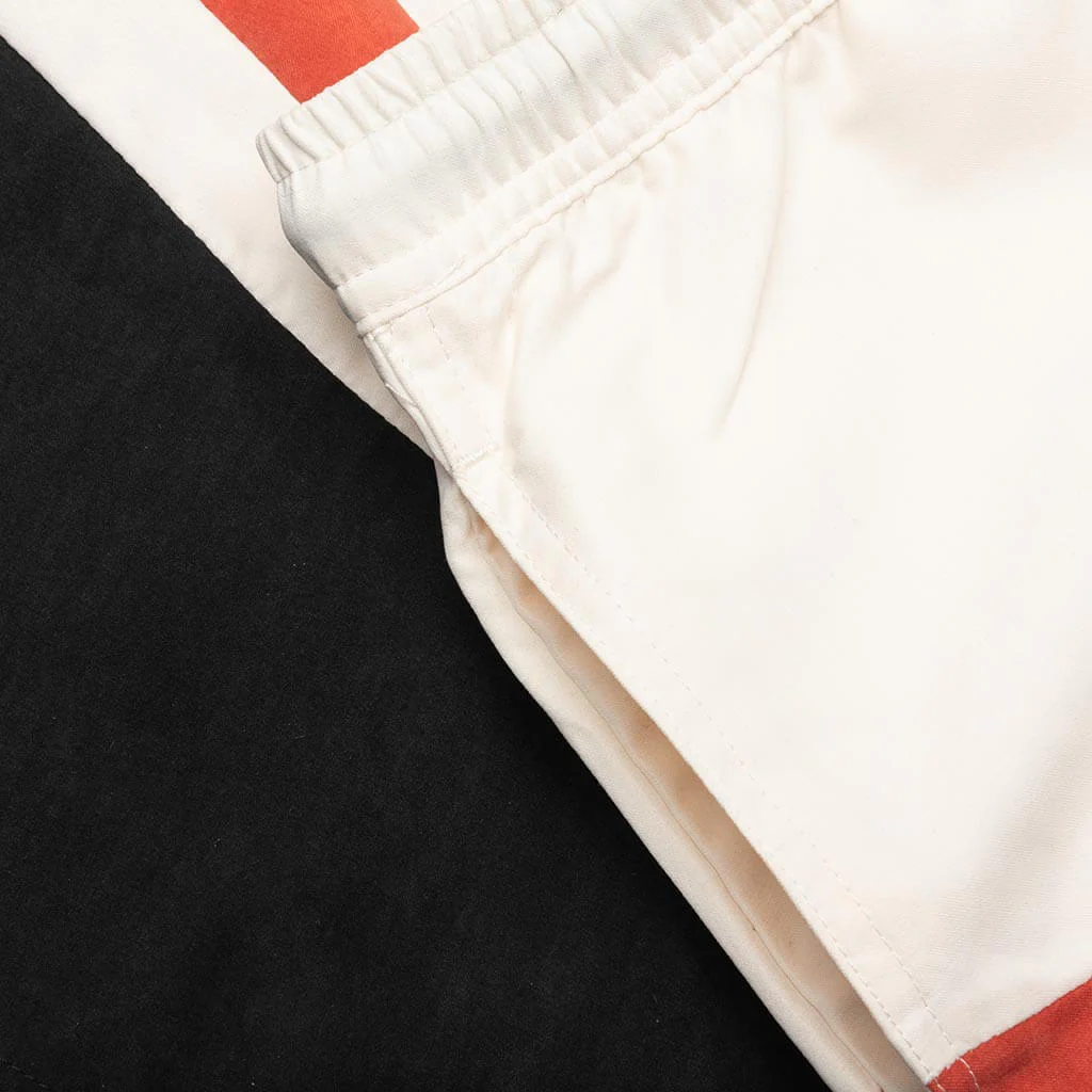 Brushed Poly Track Short - Black - Image 4
