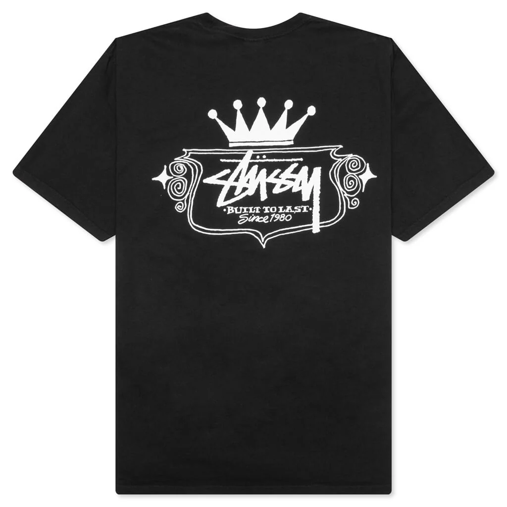 Built To Last Pig. Dyed Tee - Black - Image 2