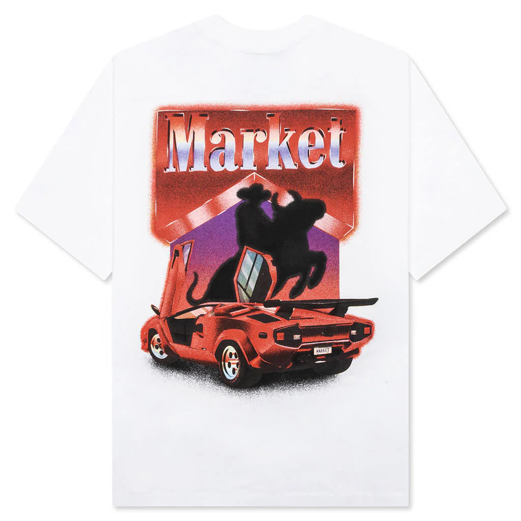 Bullrider T-Shirt - White - Image 2