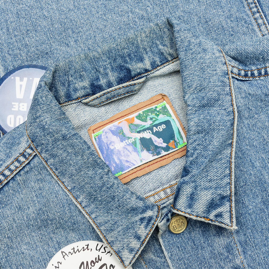 Campaign Denim Jacket - Indigo - Image 3