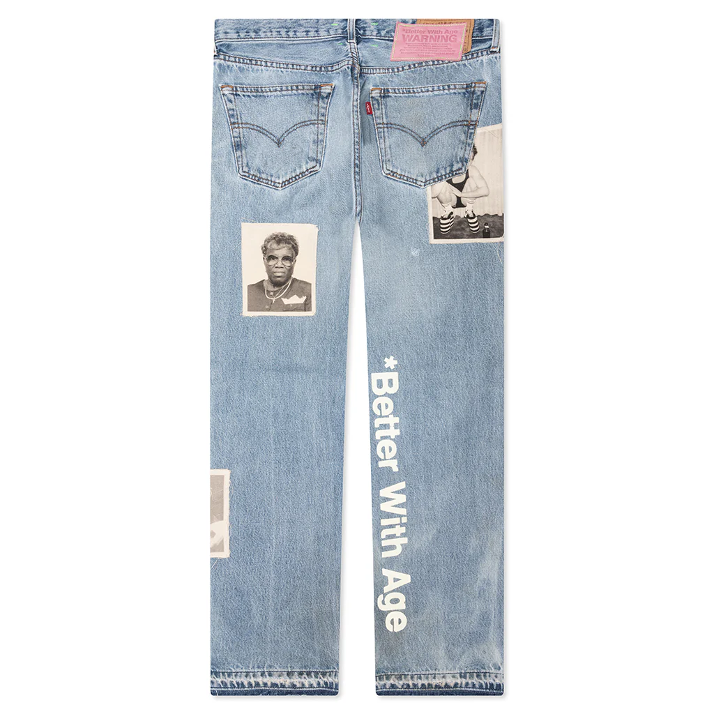 Helena Denim Pants - Indigo - Image 2
