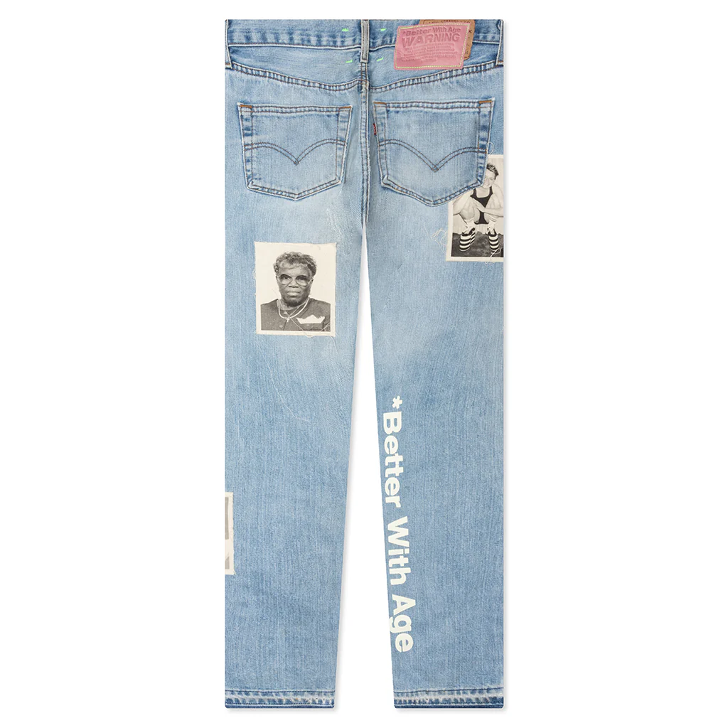 Helena Denim Pants - Indigo - Image 2