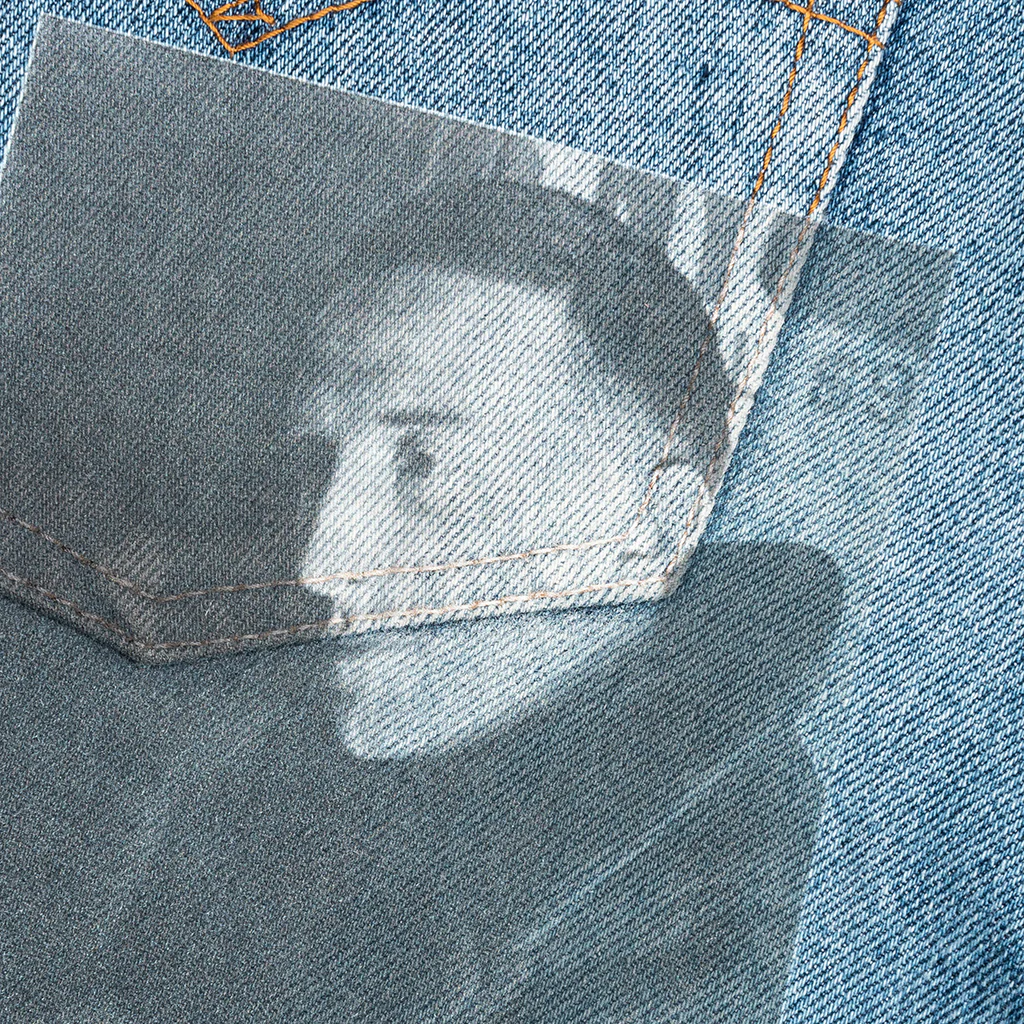 Tabloid Denim Pants - Indigo - Image 6