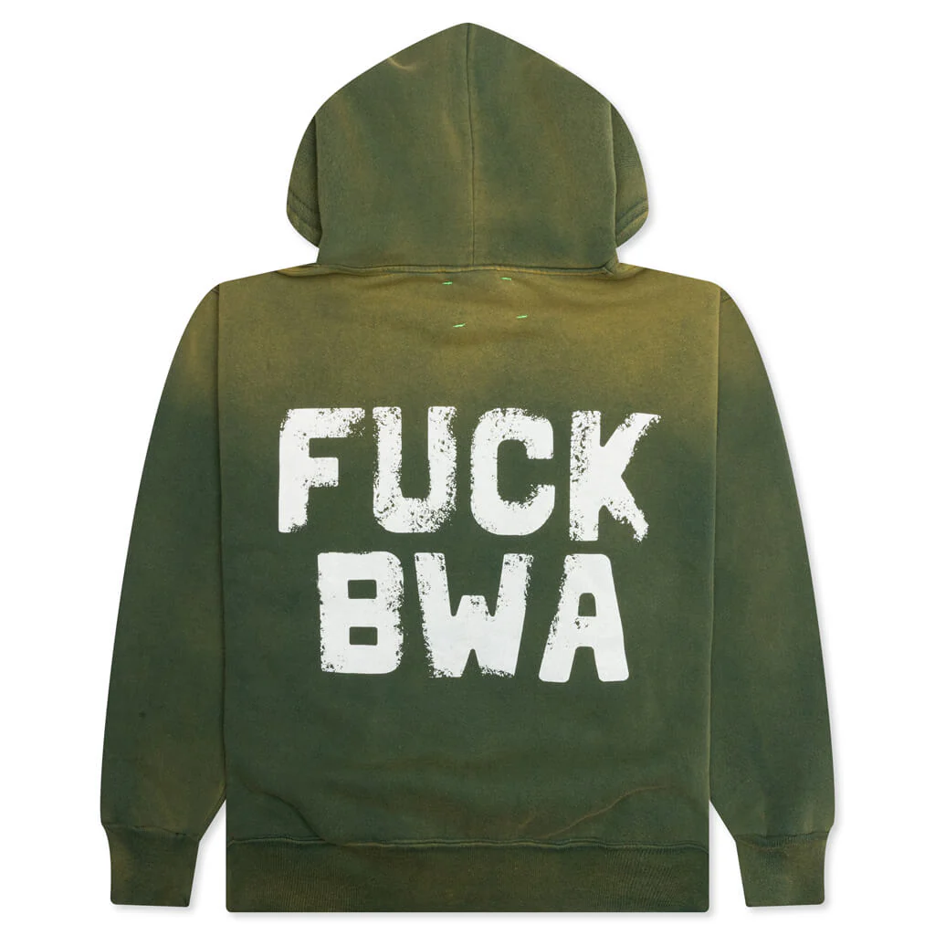 Besmirch Hoodie - Green - Image 2