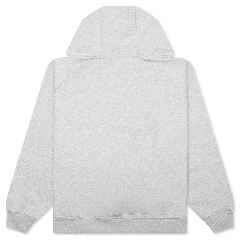Blob Logo Hooded Sweatshirt - Heather Grey - Image 2
