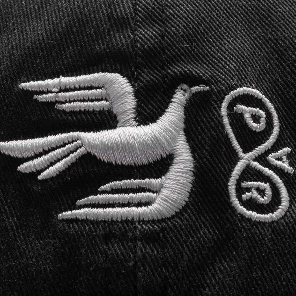 Infinite 6 Panel Hat - Black - Image 2