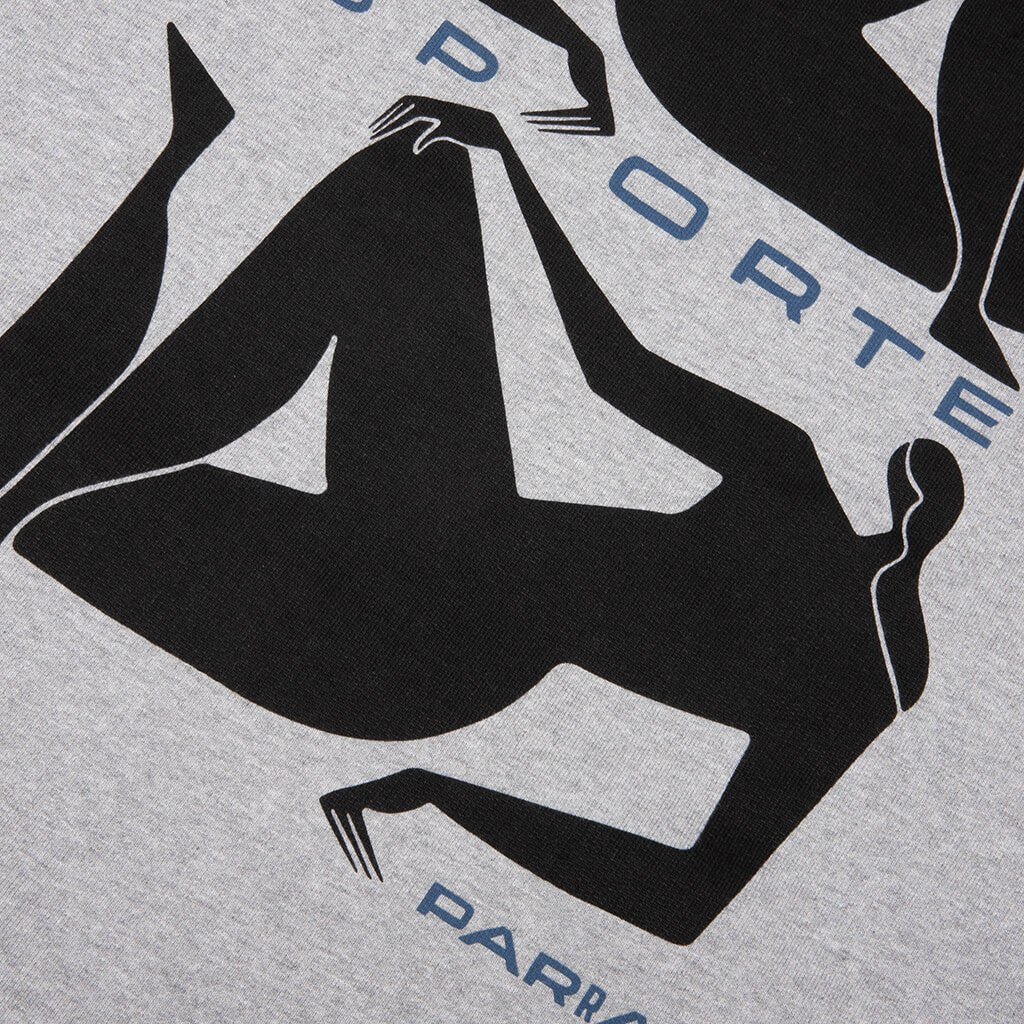 Parra Sporte Hooded Sweatshirt - Heather Grey - Image 6
