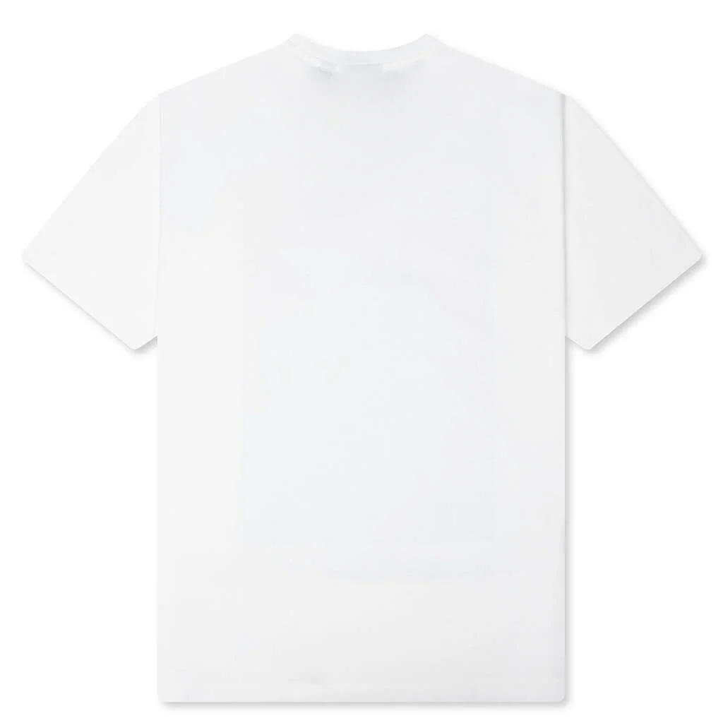 Reading The Square T-Shirt - White - Image 2