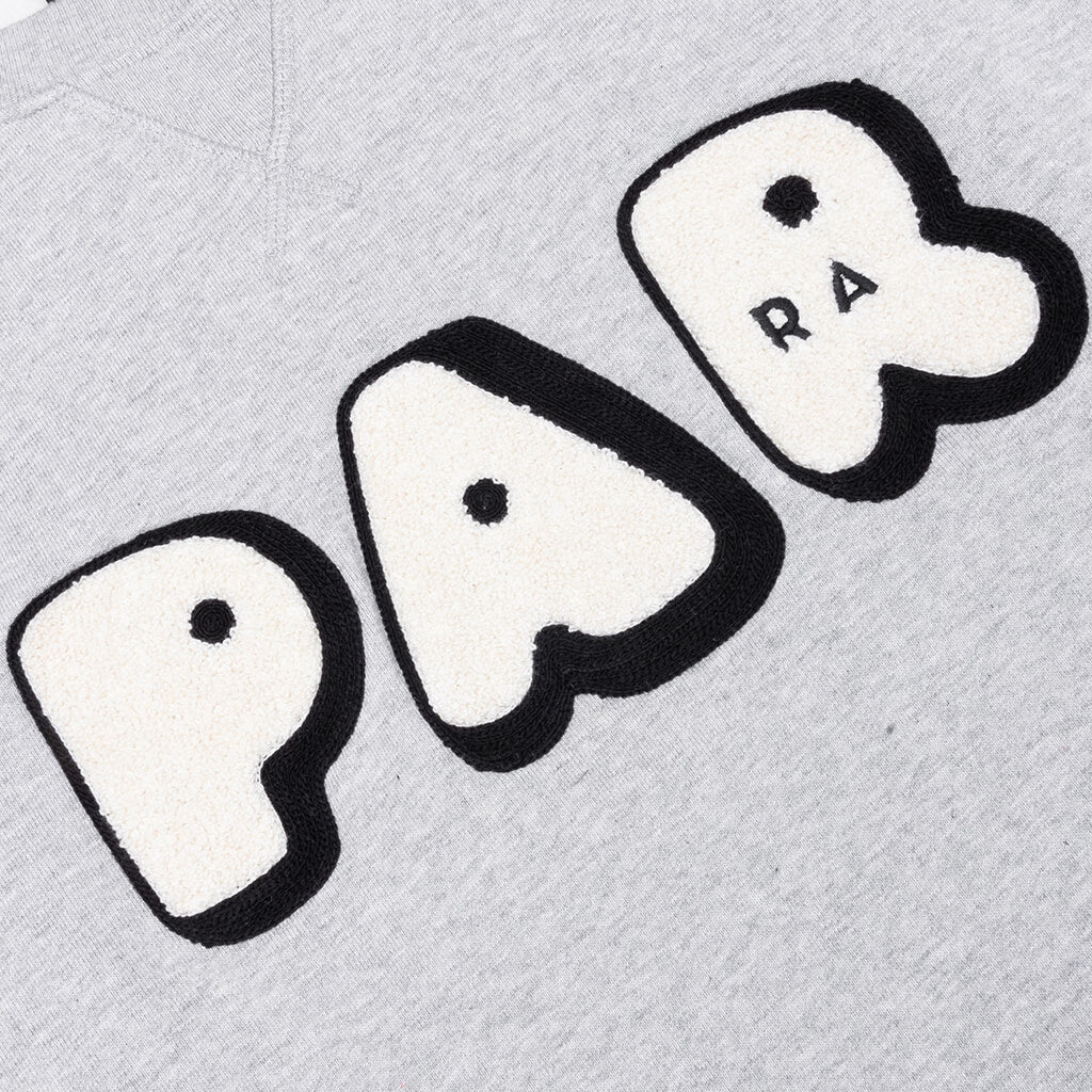 Rounded PAR Crew Neck Sweatshirt - Heather Grey - Image 3