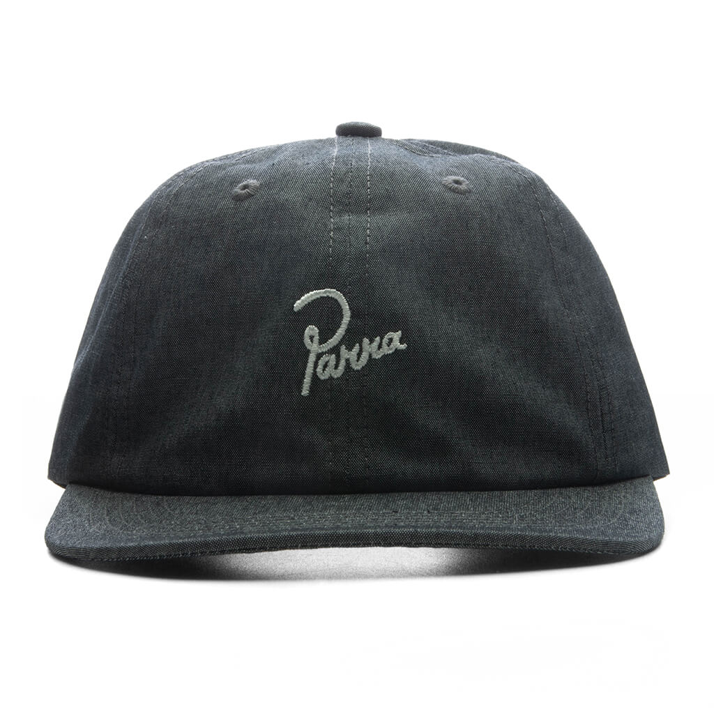 Signature 6 Panel Hat - Black