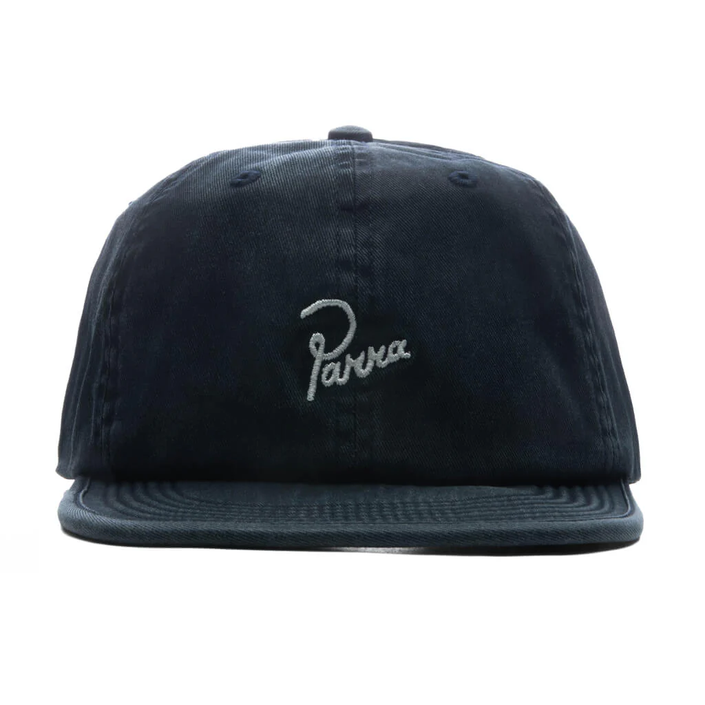 Signature 6 Panel Hat - Blue