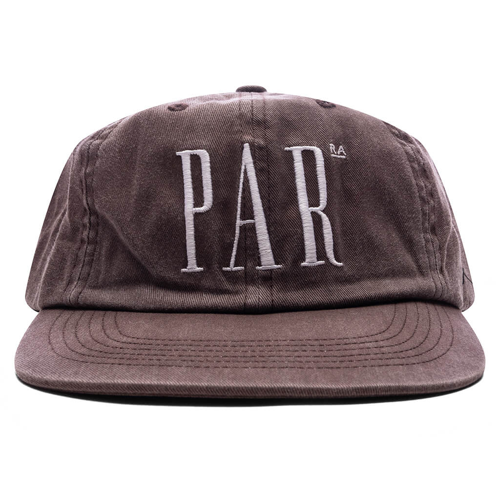 Store Logo 6 Panel Hat - Brown