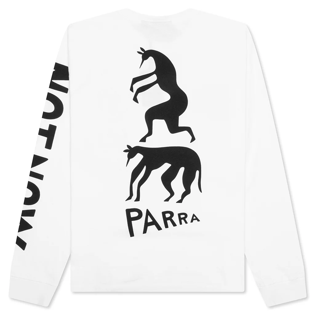 There Will Be Not Long Sleeve T-Shirt - White - Image 2