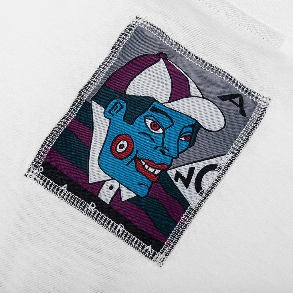 Your Face Long Sleeve T-Shirt - White - Image 4