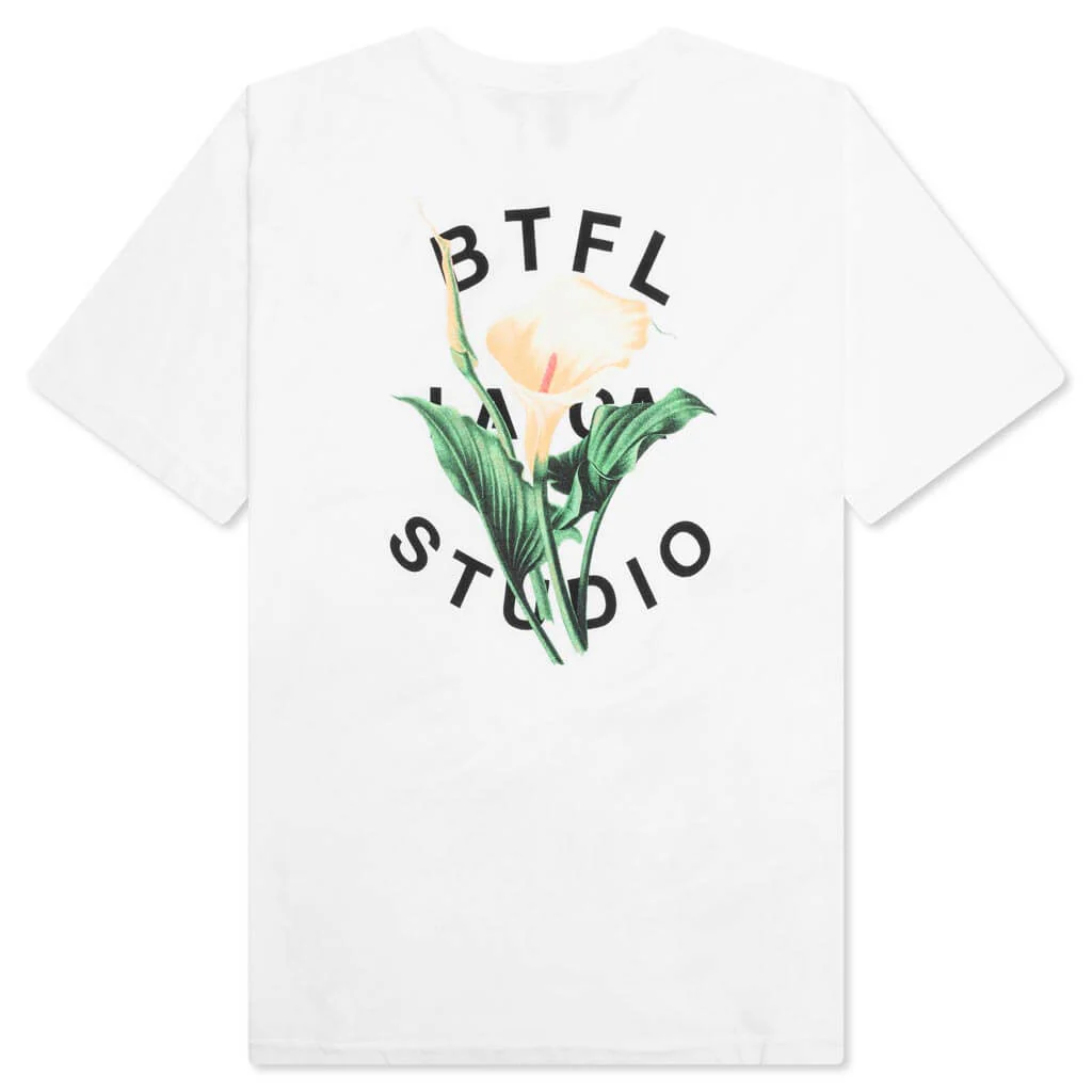 Calla Lily Tee - White - Image 2